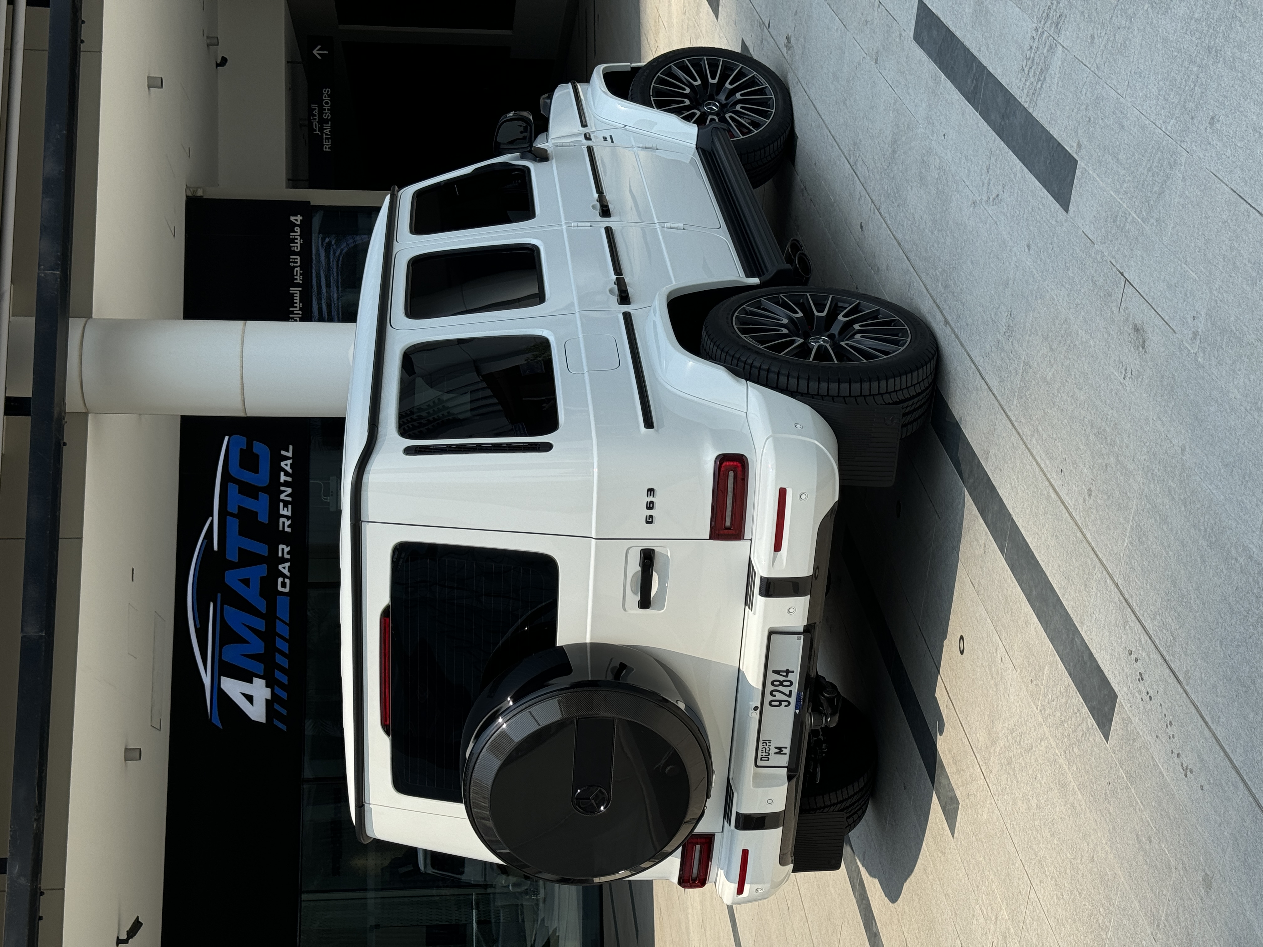 2025 Mercedes-AMG G63 White 2025 for rent in Dubai — thumbnail 2