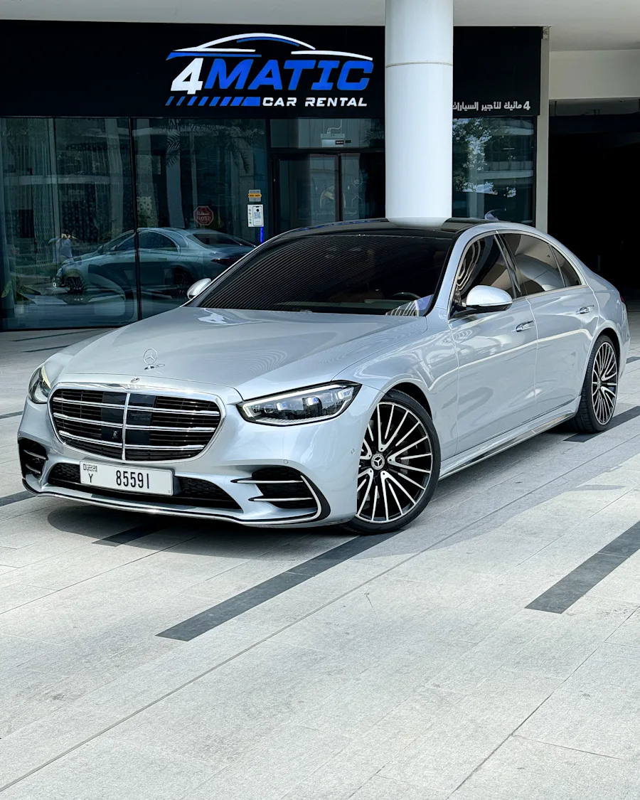2022 Mercedes S500 Silver - Luxury Redefined 2022 for rent in Dubai — photo 1 of 3