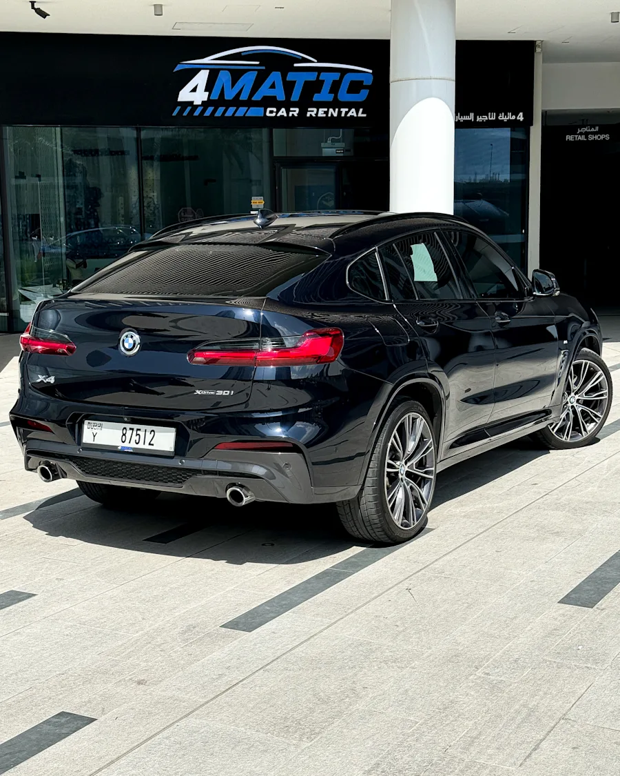 BMW X4 Dark Blue 2021 2021 for rent in Dubai โ photo 2 of 3