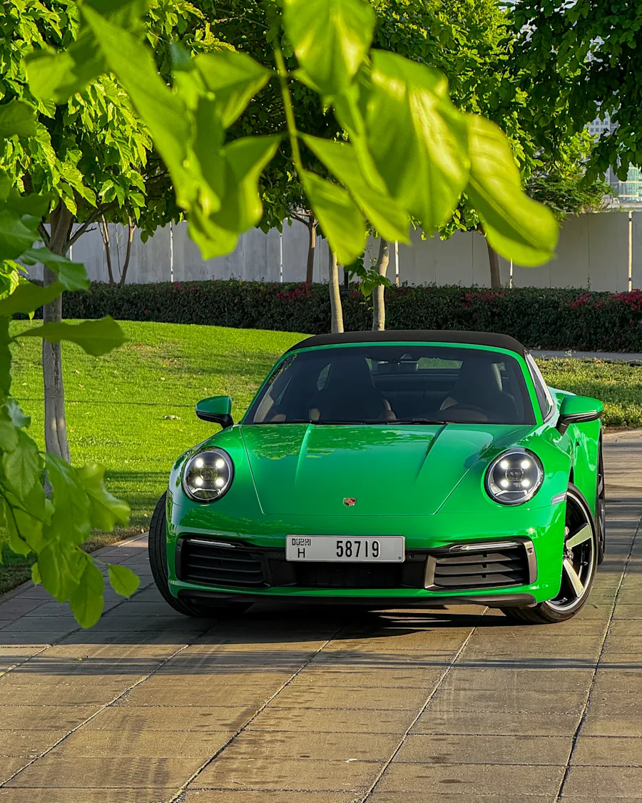 2022 Porsche Targa 4 Green 2022 for rent in Dubai โ photo 5 of 10