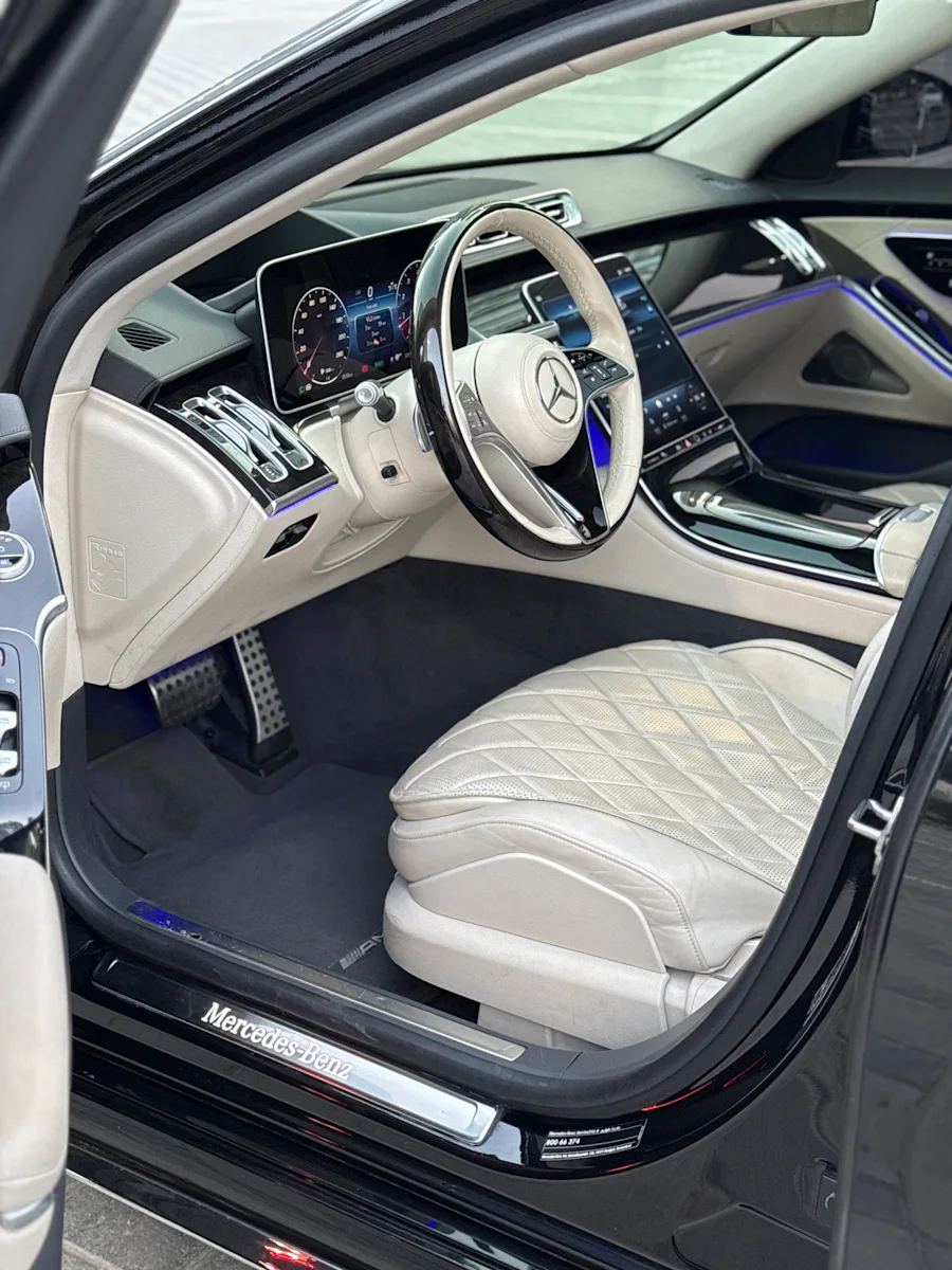 Mercedes S500 Black 2022 2022 for rent in Dubai โ photo 7 of 12