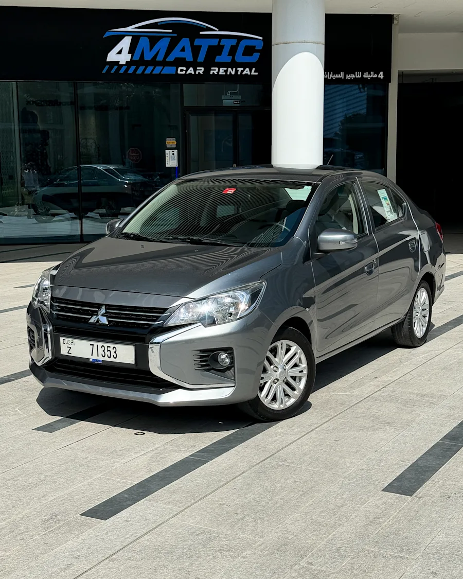 2023 Mitsubishi Attarage Grey 2023 for rent in Dubai — photo 1 of 3