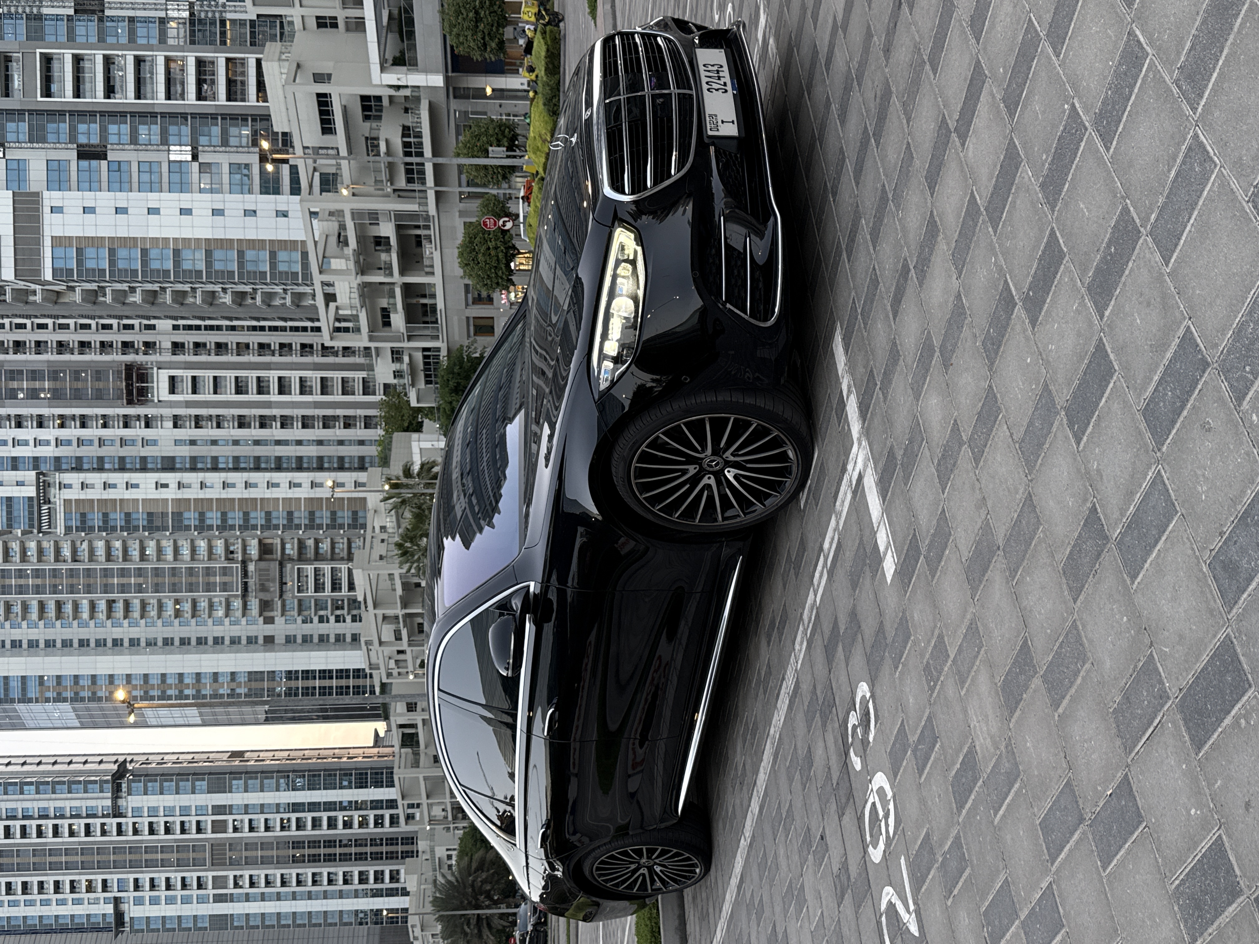 Mercedes S500 Black 2022 2022 for rent in Dubai — thumbnail 4
