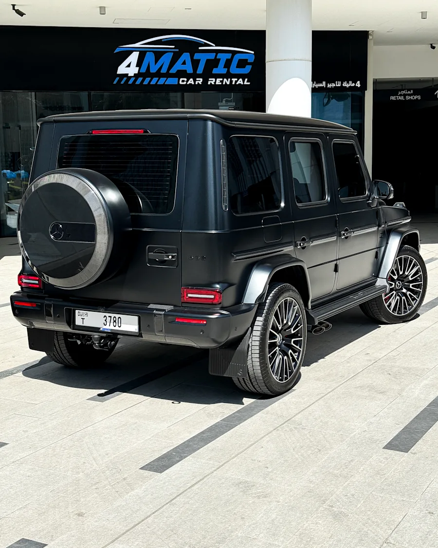2025 Mercedes-AMG G63 Matte Black 2025 for rent in Dubai — photo 2 of 3