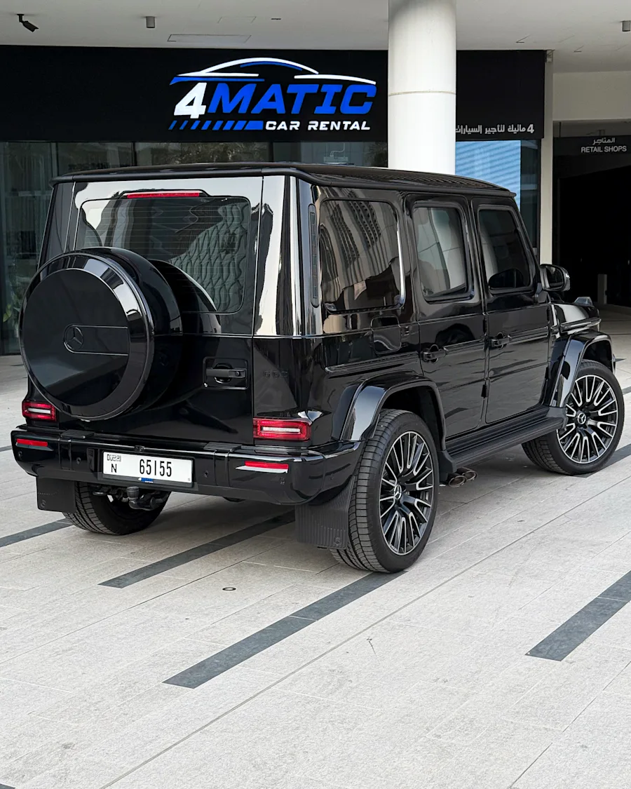 2025 Mercedes-AMG G63 Black 2025 for rent in Dubai — photo 2 of 5