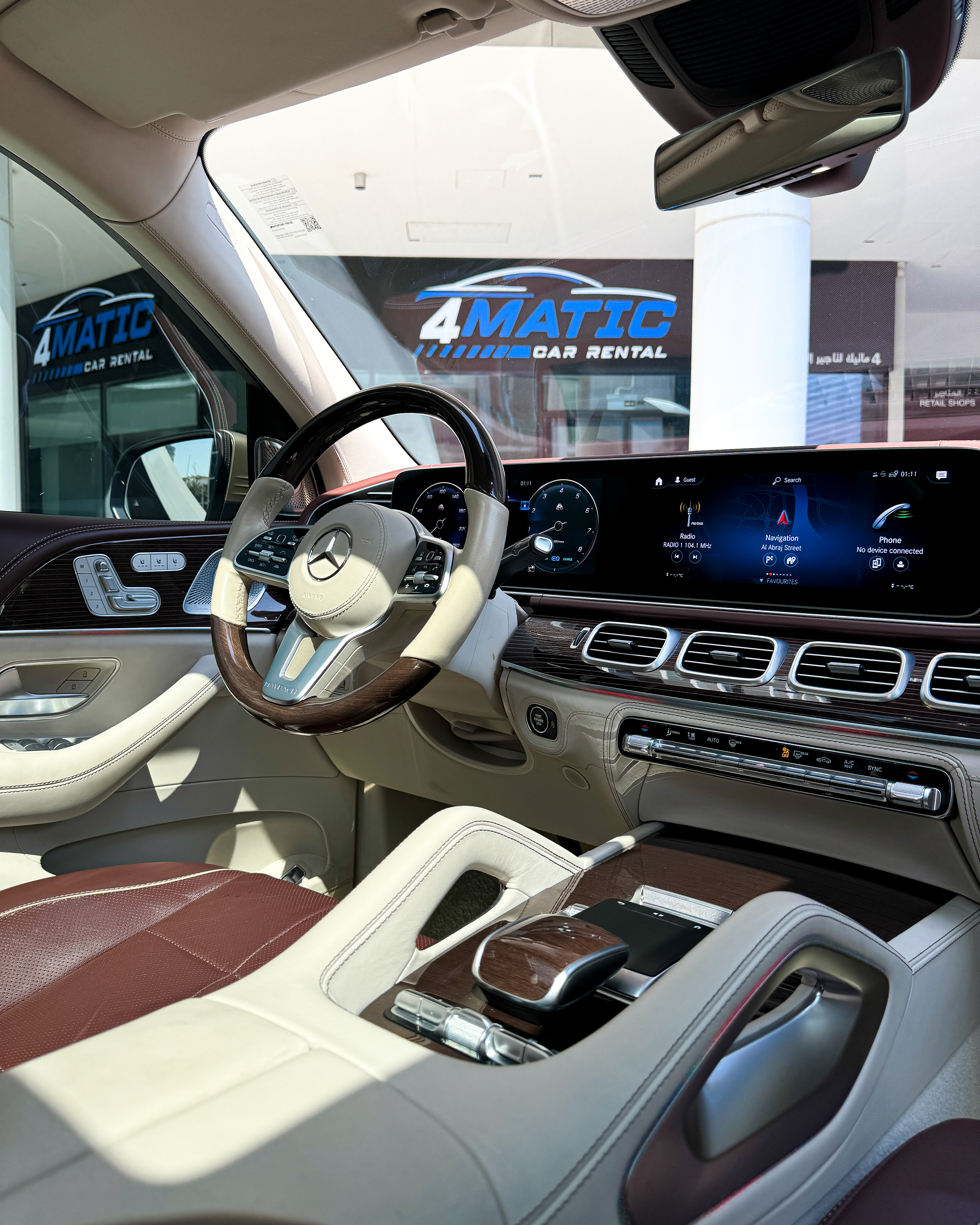 Mercedes-Maybach GLS 600 2022 2022 for rent in Dubai — thumbnail 3