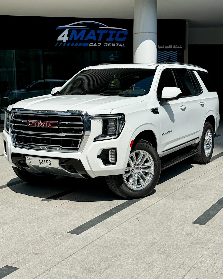 GMC Yukon White 2022 2022 for rent in Dubai — photo 1 of 3