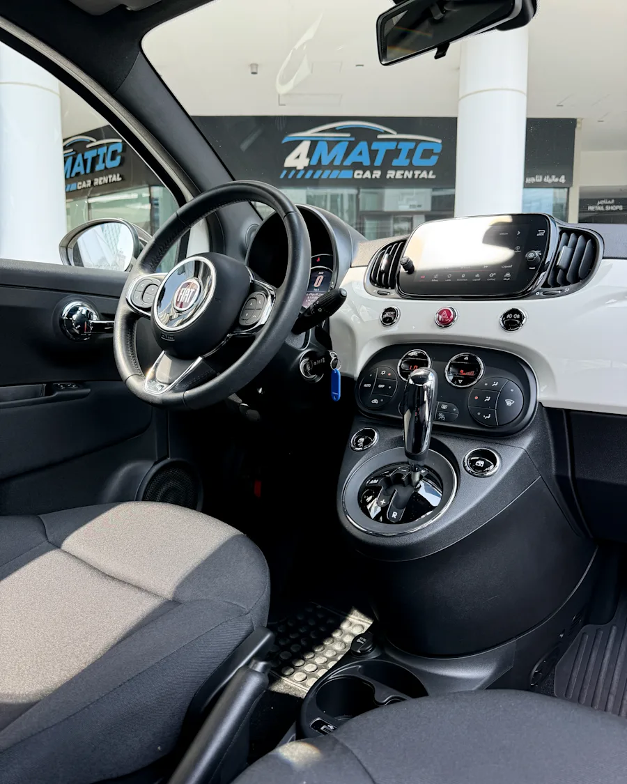 2023 Fiat 500: Chic City Cruiser 2023 for rent in Dubai — photo 2 of 3