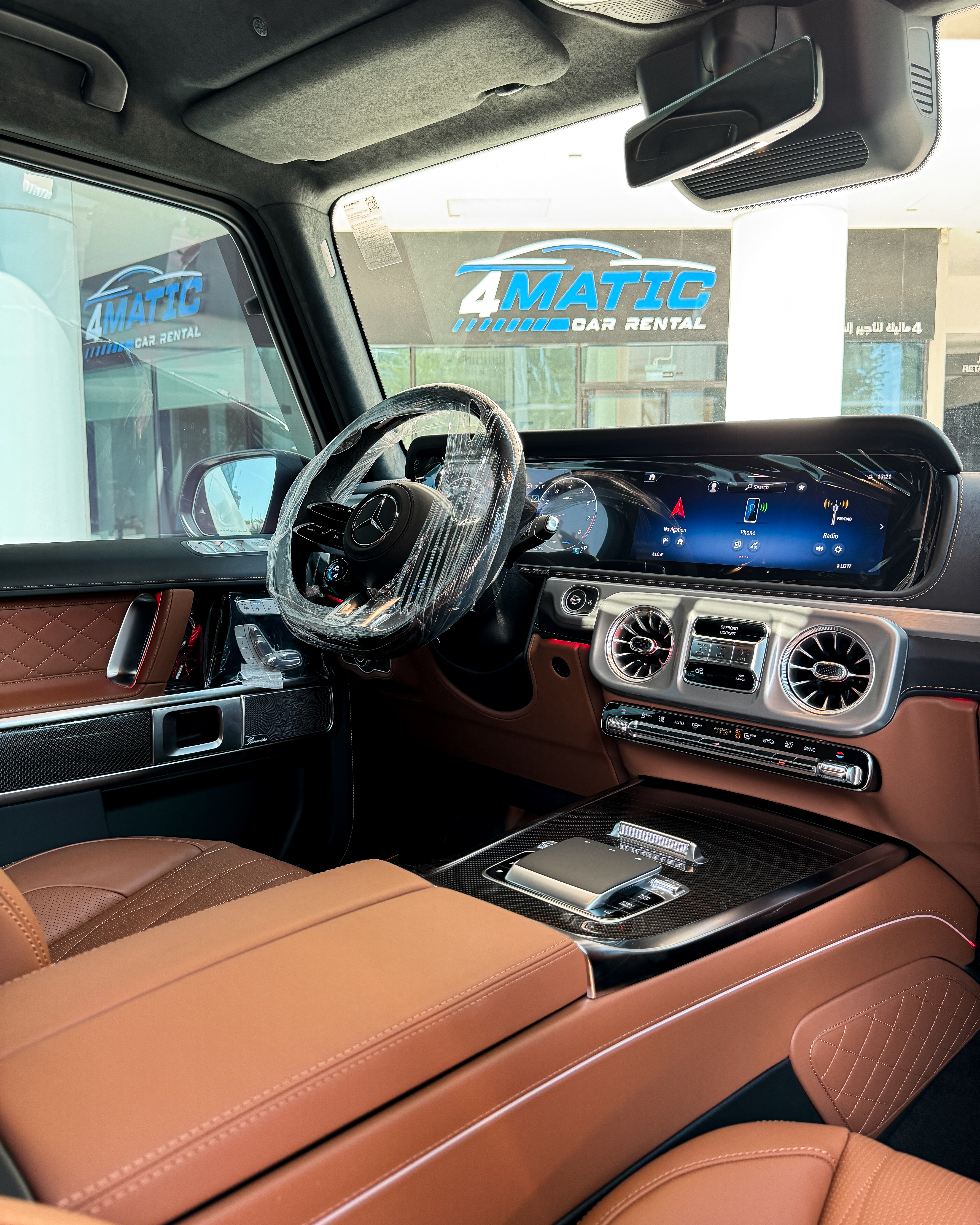 2025 Mercedes-AMG G63 Matte Black 2025 for rent in Dubai — thumbnail 3
