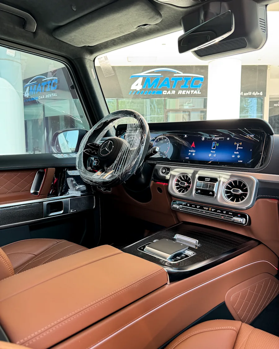 2025 Mercedes-AMG G63 Matte Black 2025 for rent in Dubai โ photo 3 of 3