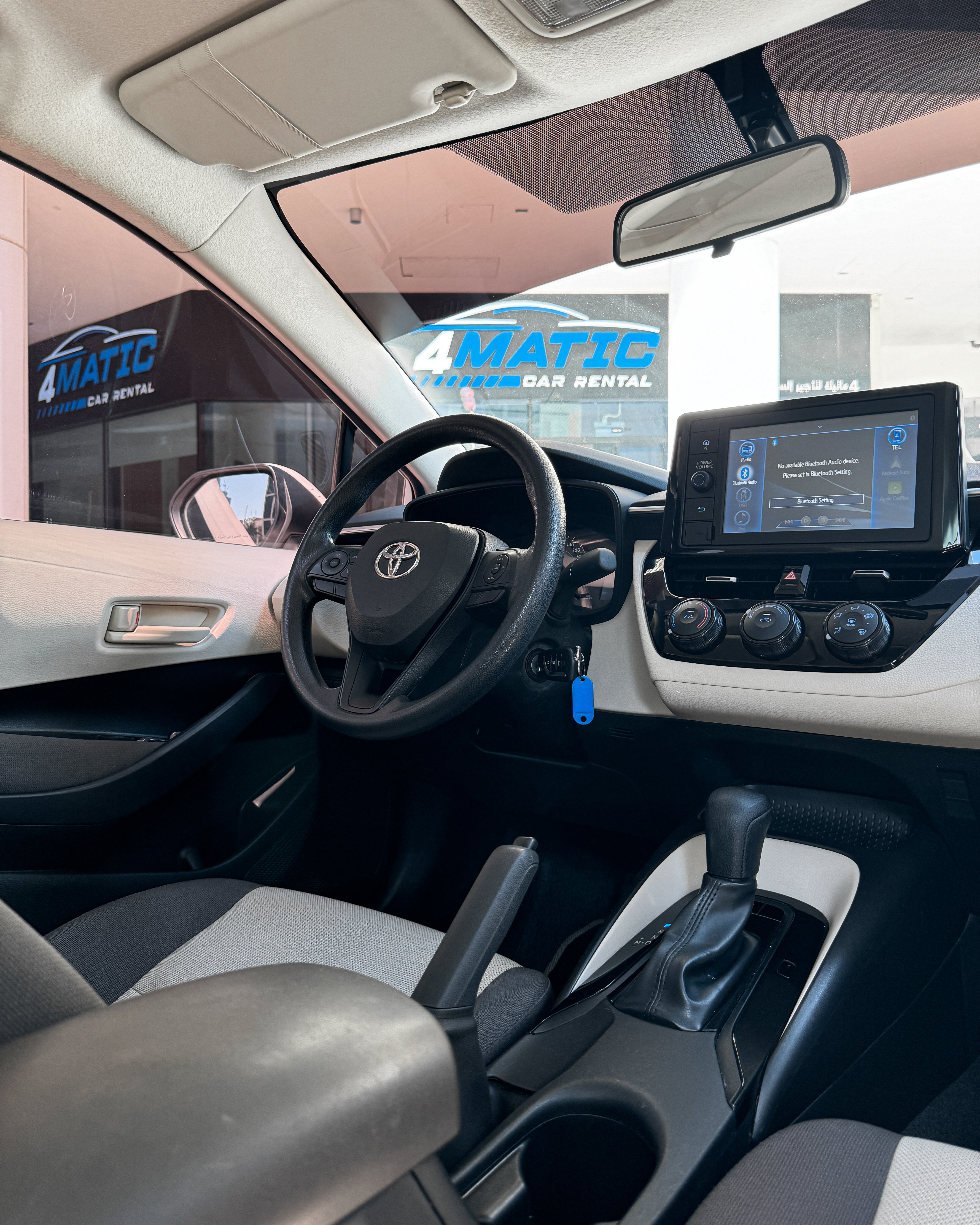 2023 Toyota Corolla White - Effortless Elegance 2023 for rent in Dubai — thumbnail 3