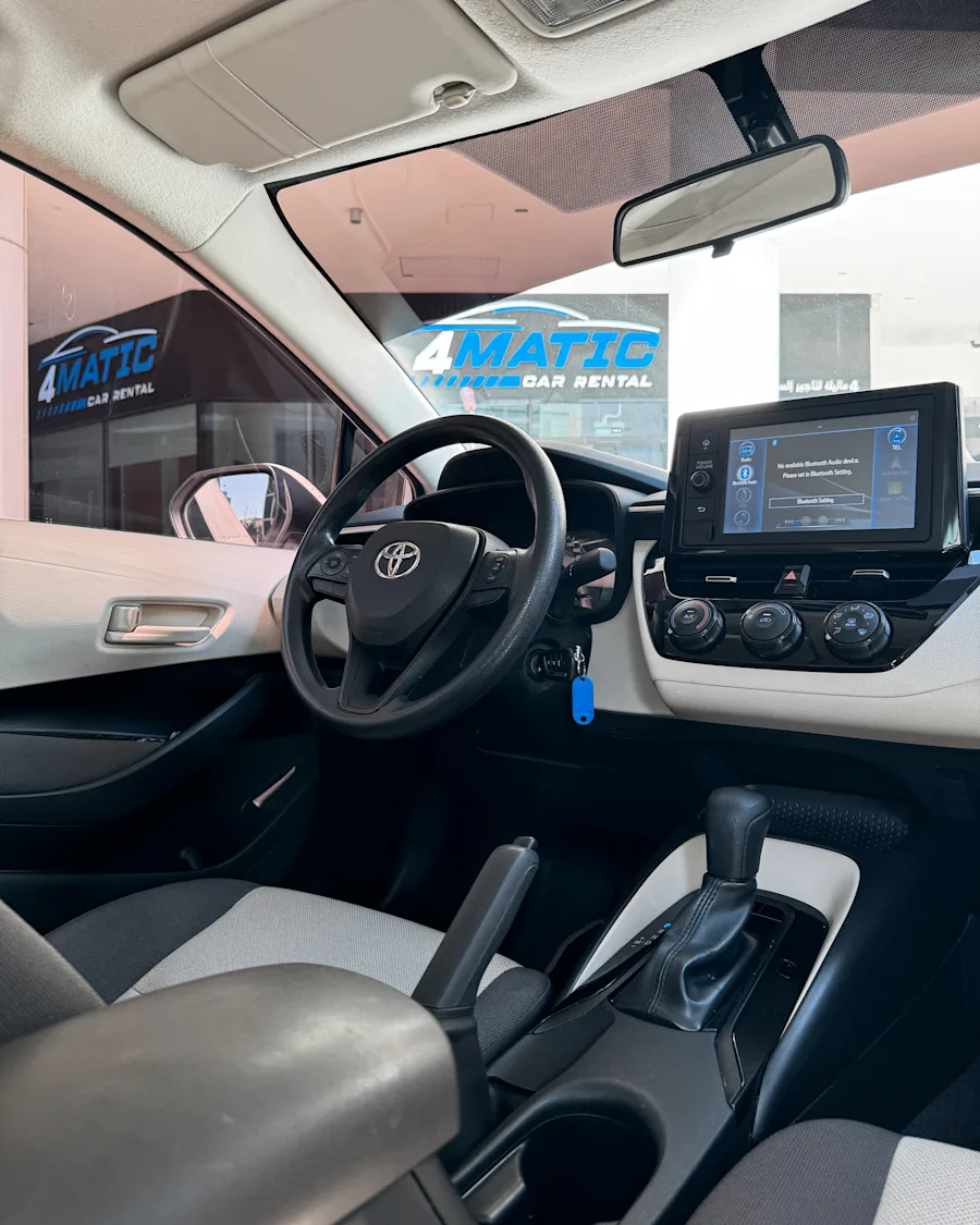 2023 Toyota Corolla White - Effortless Elegance 2023 for rent in Dubai — photo 3 of 3