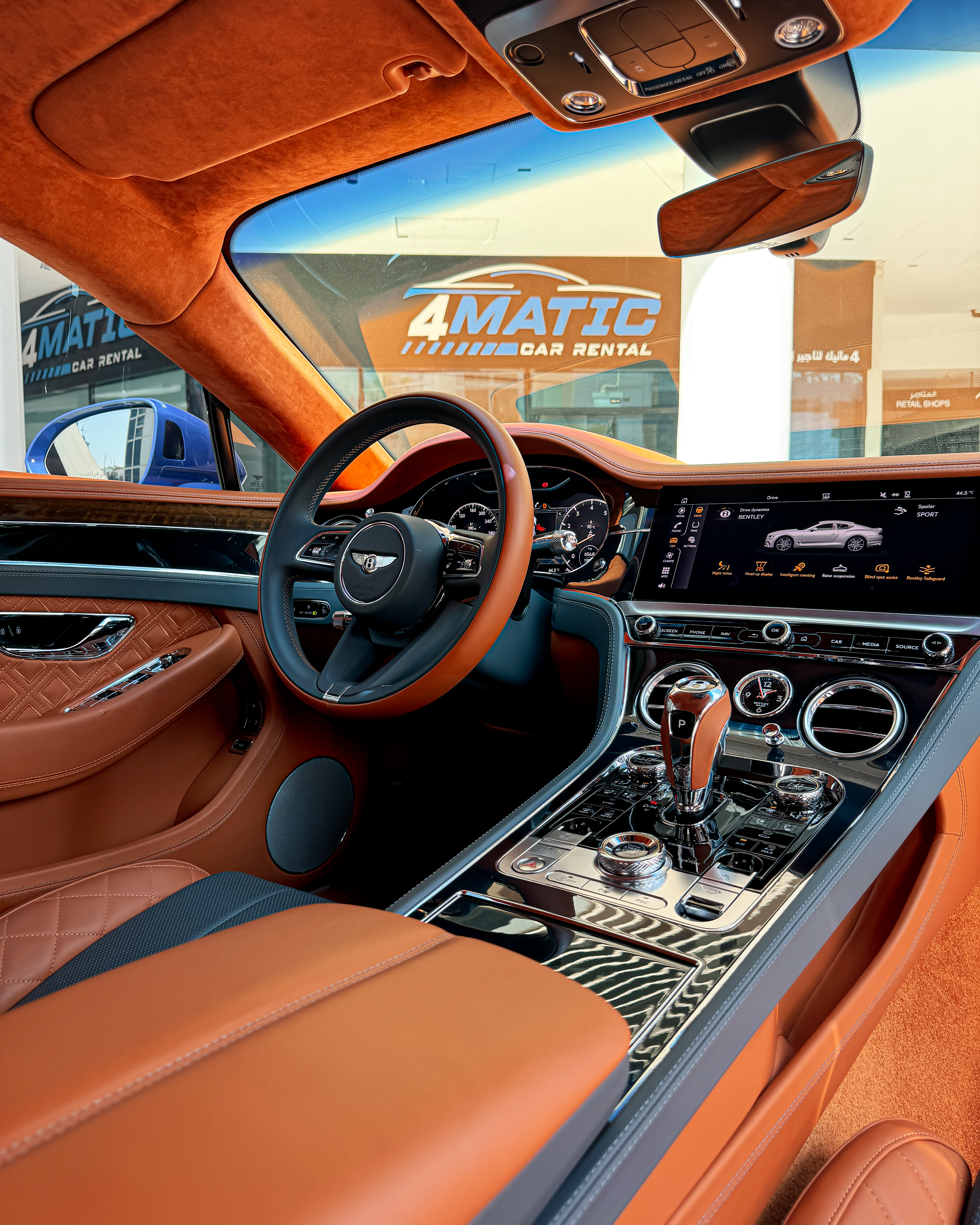 Bentley GT Blue 2022 2022 for rent in Dubai — thumbnail 3