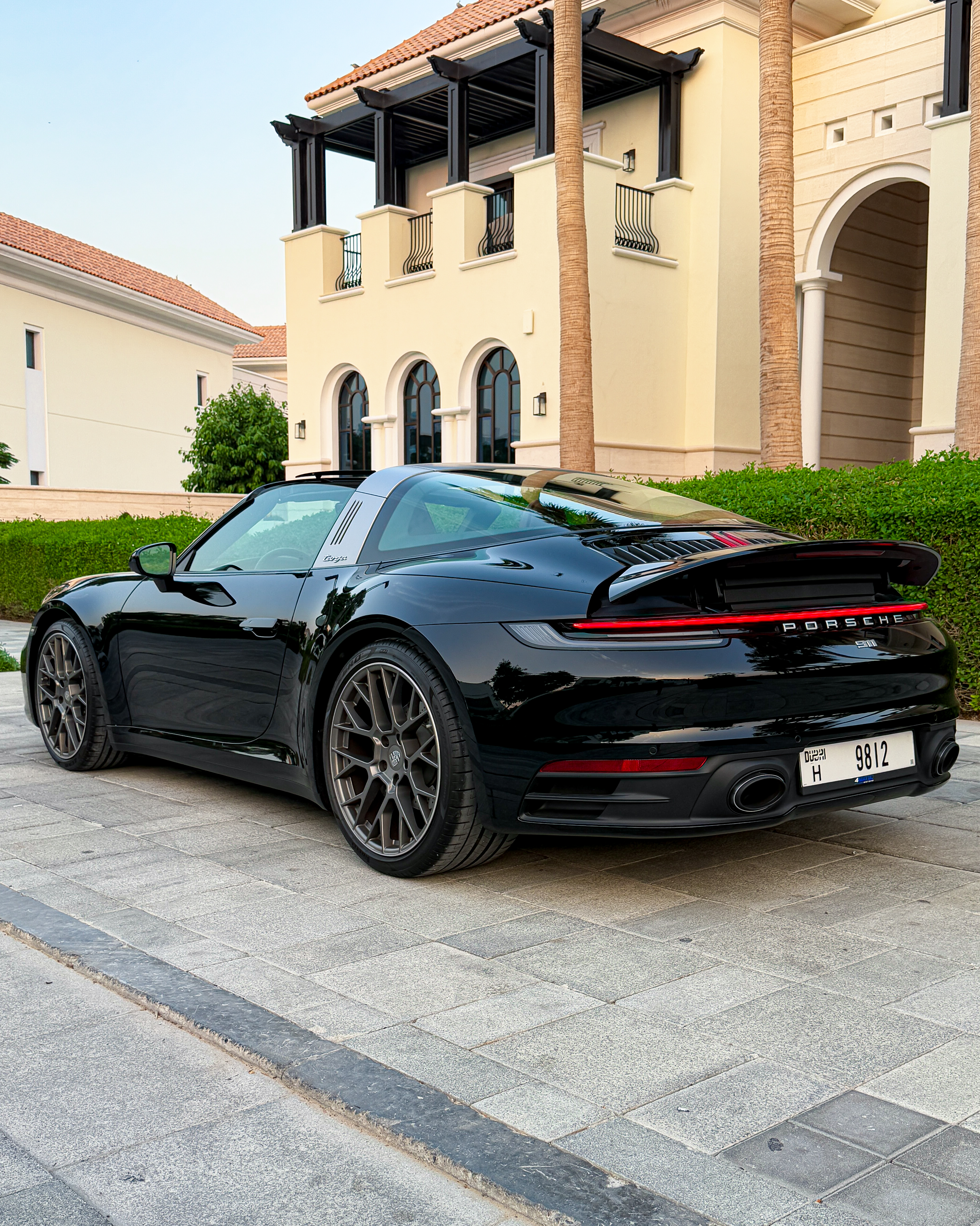 Porsche 911 Targa Black 2024 2024 for rent in Dubai — thumbnail 2