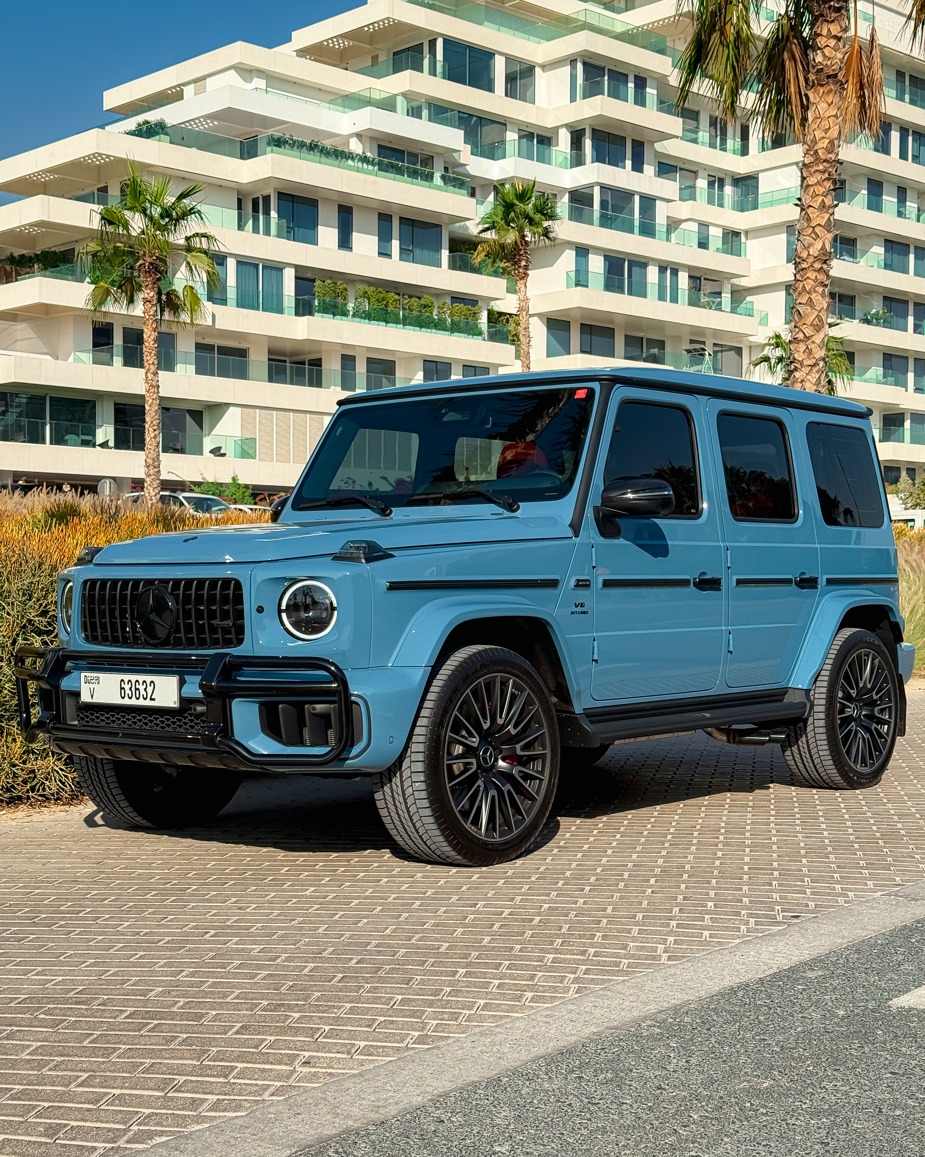 Mercedes-AMG G63 China Blue 2025 2025 for rent in Dubai — thumbnail 3