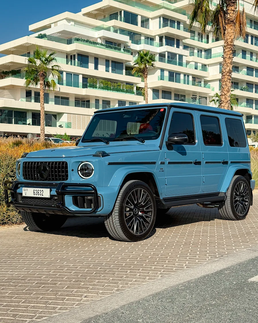 Mercedes-AMG G63 China Blue 2025 2025 for rent in Dubai — photo 3 of 3