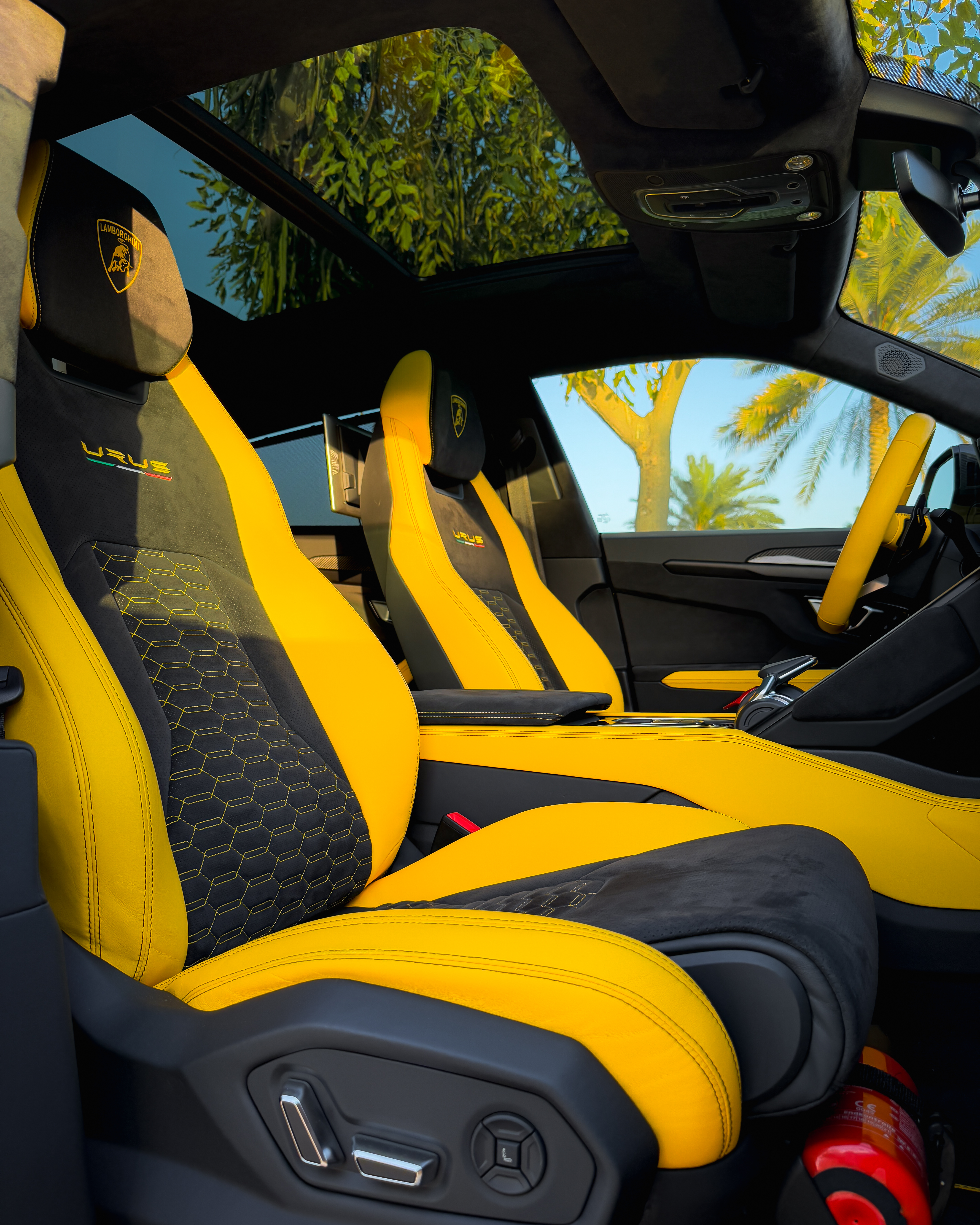 Lamborghini Urus Yellow 2021 2021 for rent in Dubai — thumbnail 8