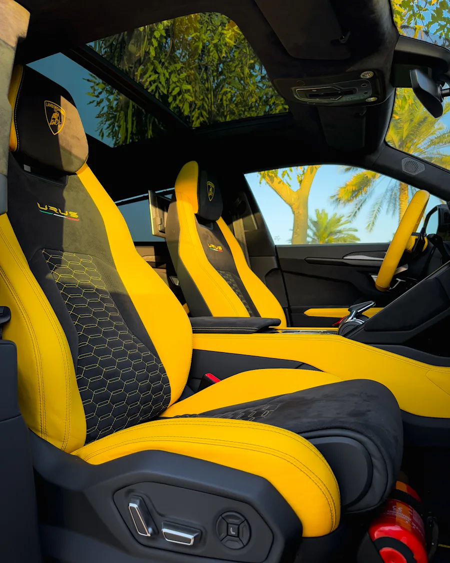 Lamborghini Urus Yellow 2021 2021 for rent in Dubai — photo 8 of 10