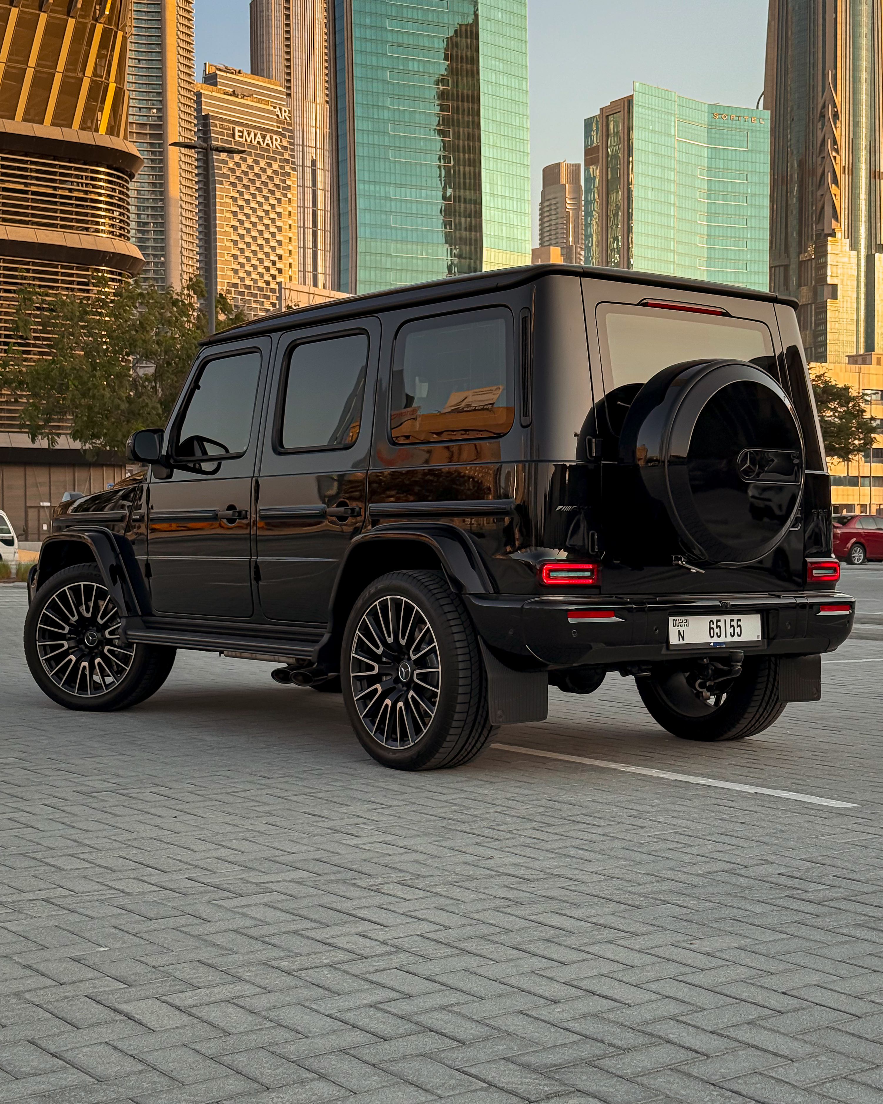 2025 Mercedes-AMG G63 Black 2025 for rent in Dubai — thumbnail 4