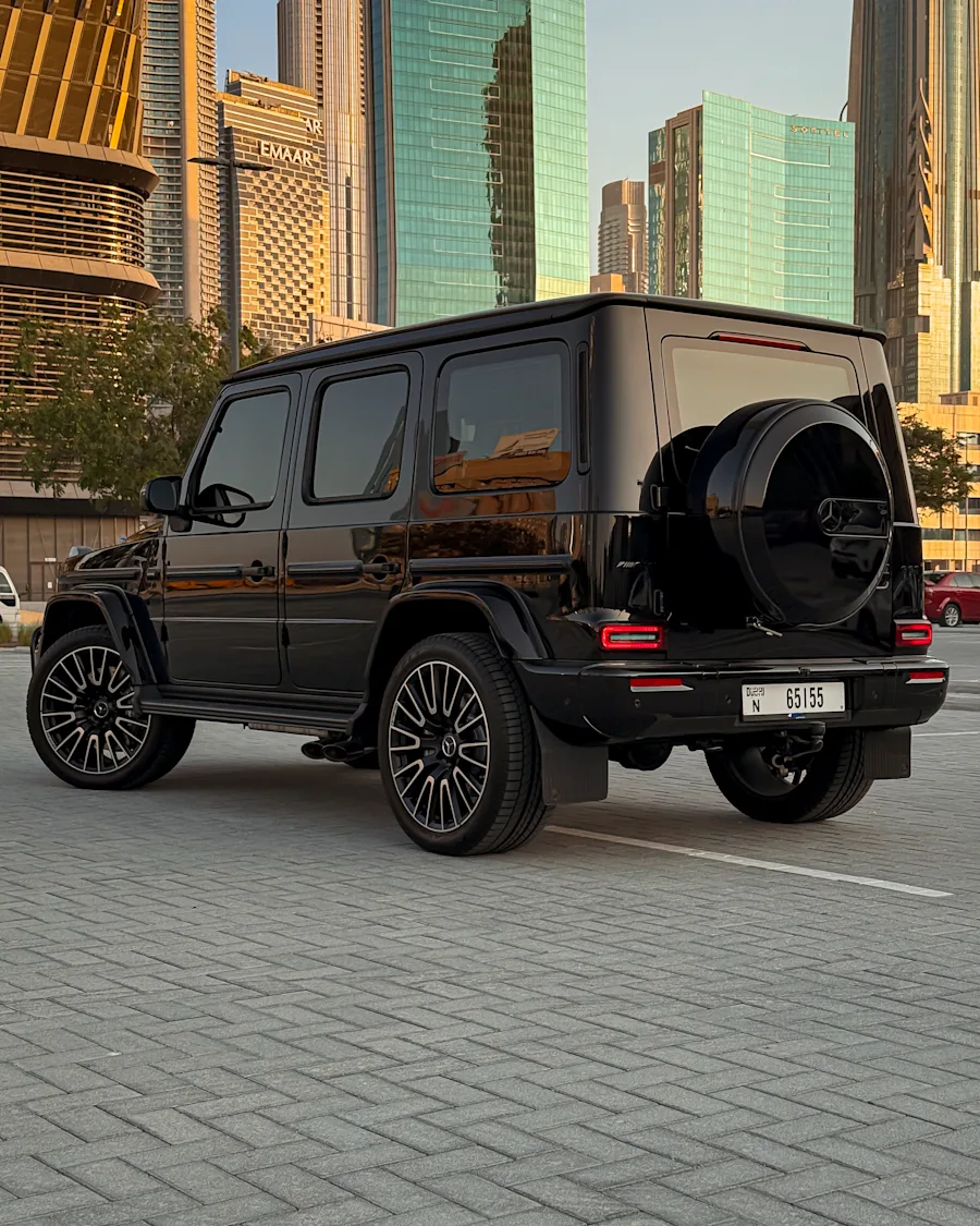 2025 Mercedes-AMG G63 Black 2025 for rent in Dubai — photo 4 of 5