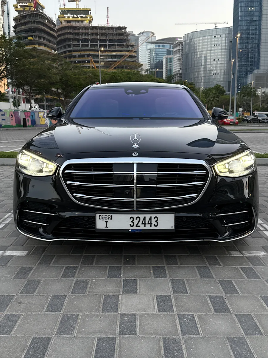 Mercedes S500 Black 2022 2022 for rent in Dubai — photo 3 of 12