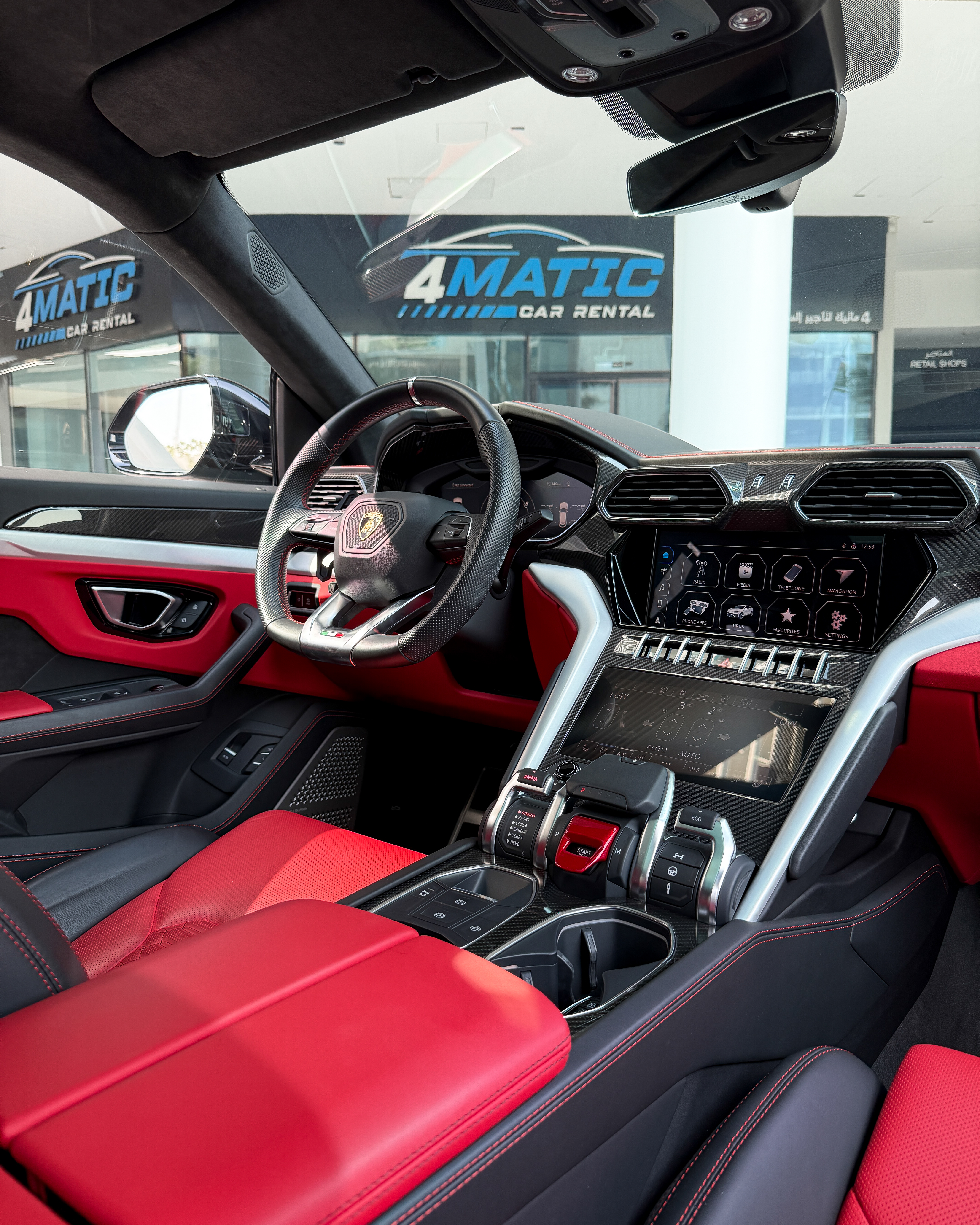 2022 Lamborghini Urus Grey 2022 for rent in Dubai — thumbnail 5