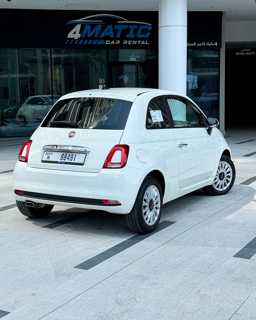 2023 Fiat 500: Chic City Cruiser 2023 for rent in Dubai — photo 1 of 3