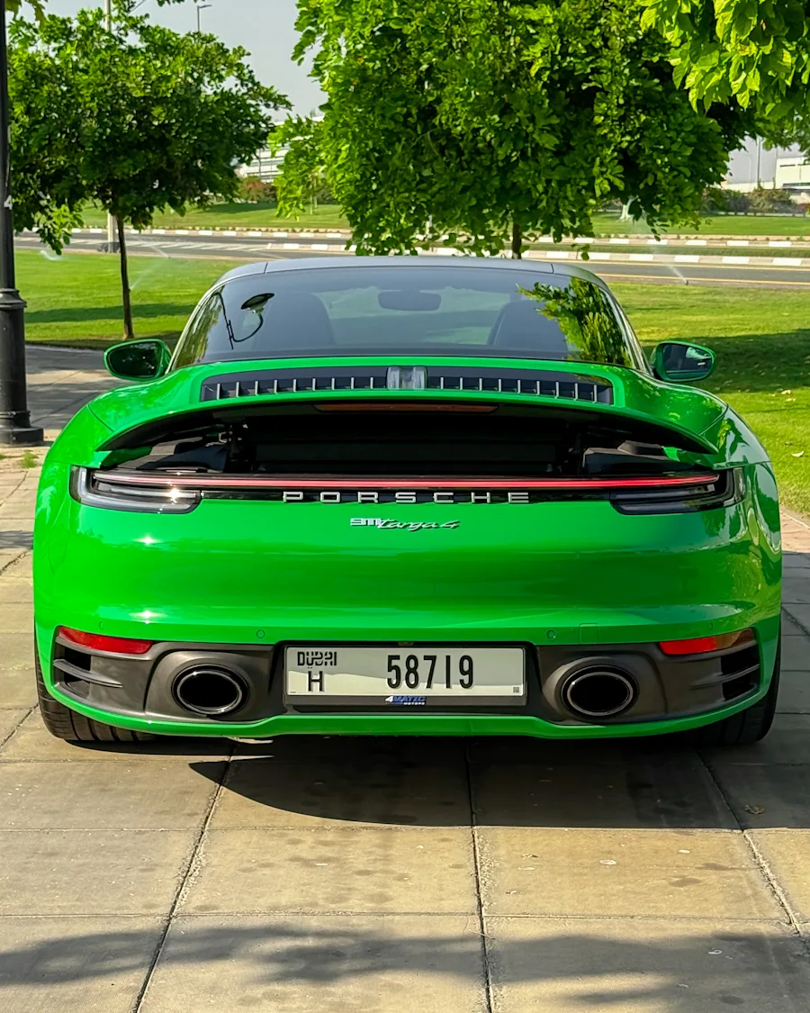 2022 Porsche Targa 4 Green 2022 for rent in Dubai โ photo 2 of 10