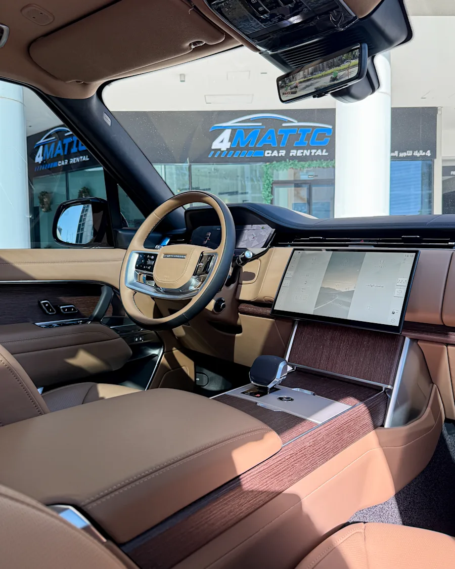 Range Rover Vogue Black 2024 2024 for rent in Dubai — photo 6 of 13