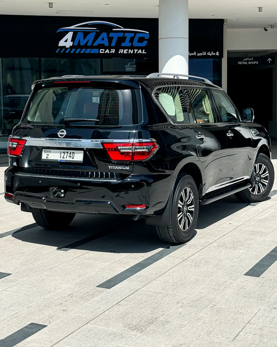 Nissan Patrol Platinum Black 2023 2023 for rent in Dubai — photo 2 of 3