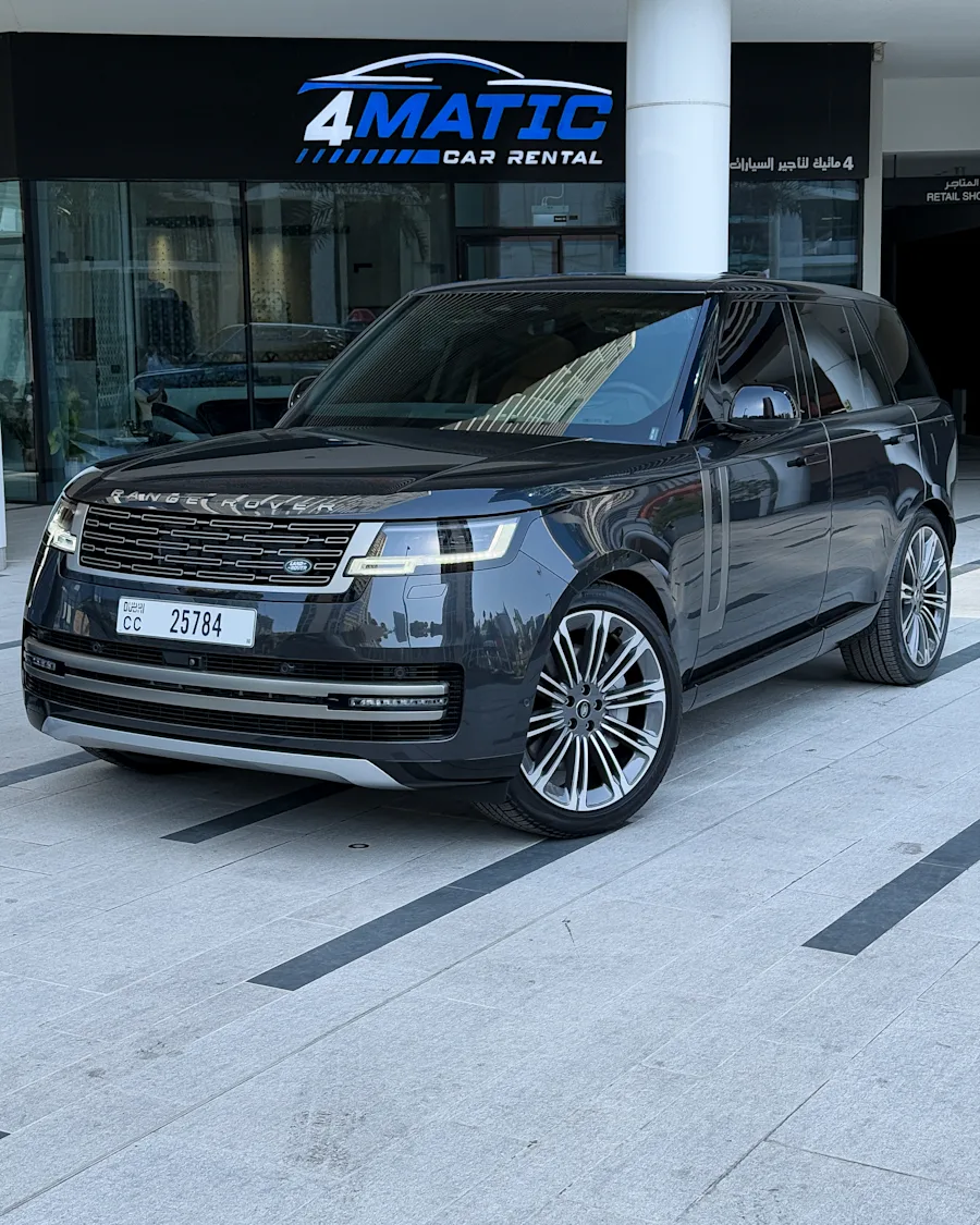 Range Rover Vogue Black 2024 2024 for rent in Dubai — photo 1 of 13
