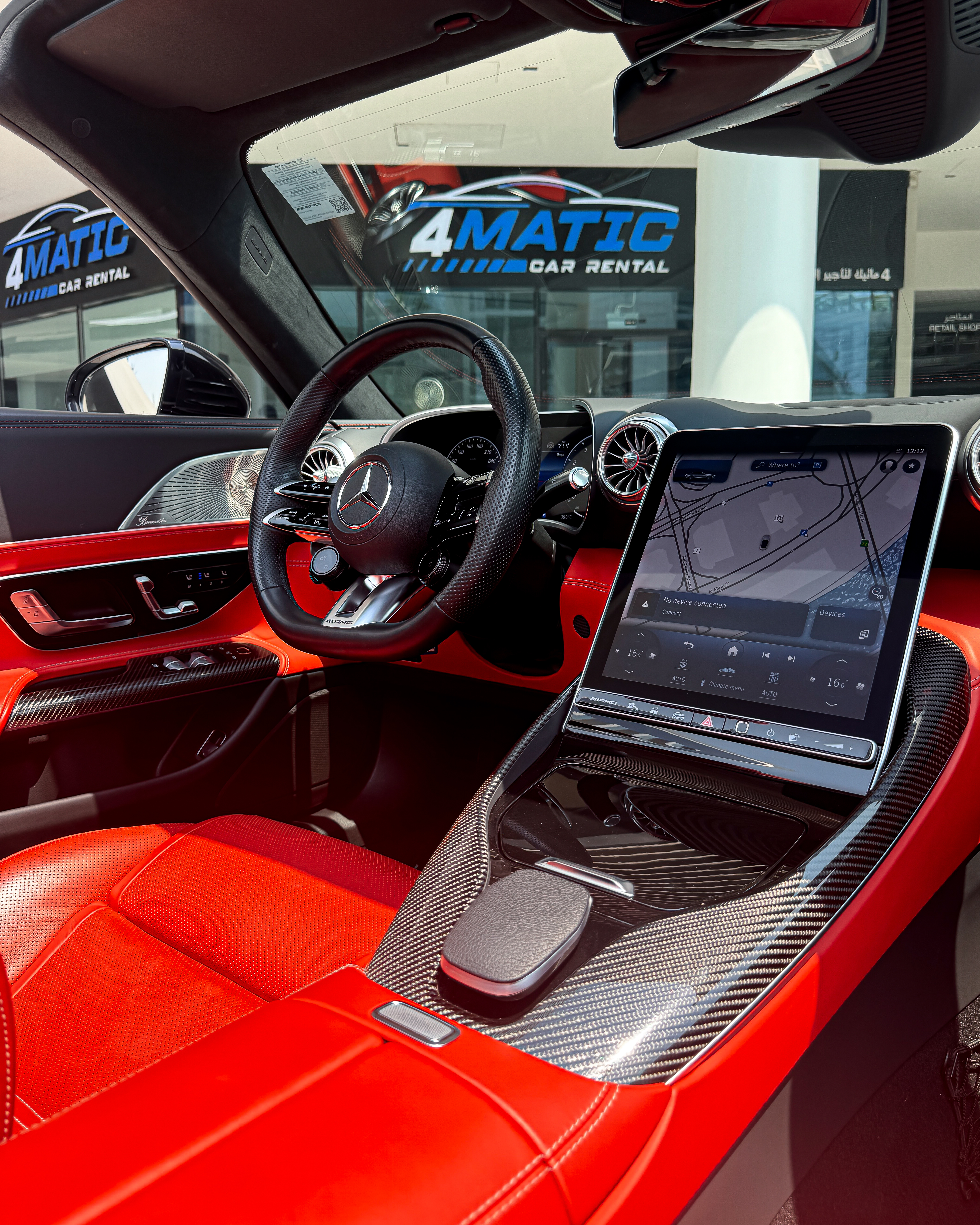 2022 Mercedes-AMG SL 55 2022 for rent in Dubai — thumbnail 3