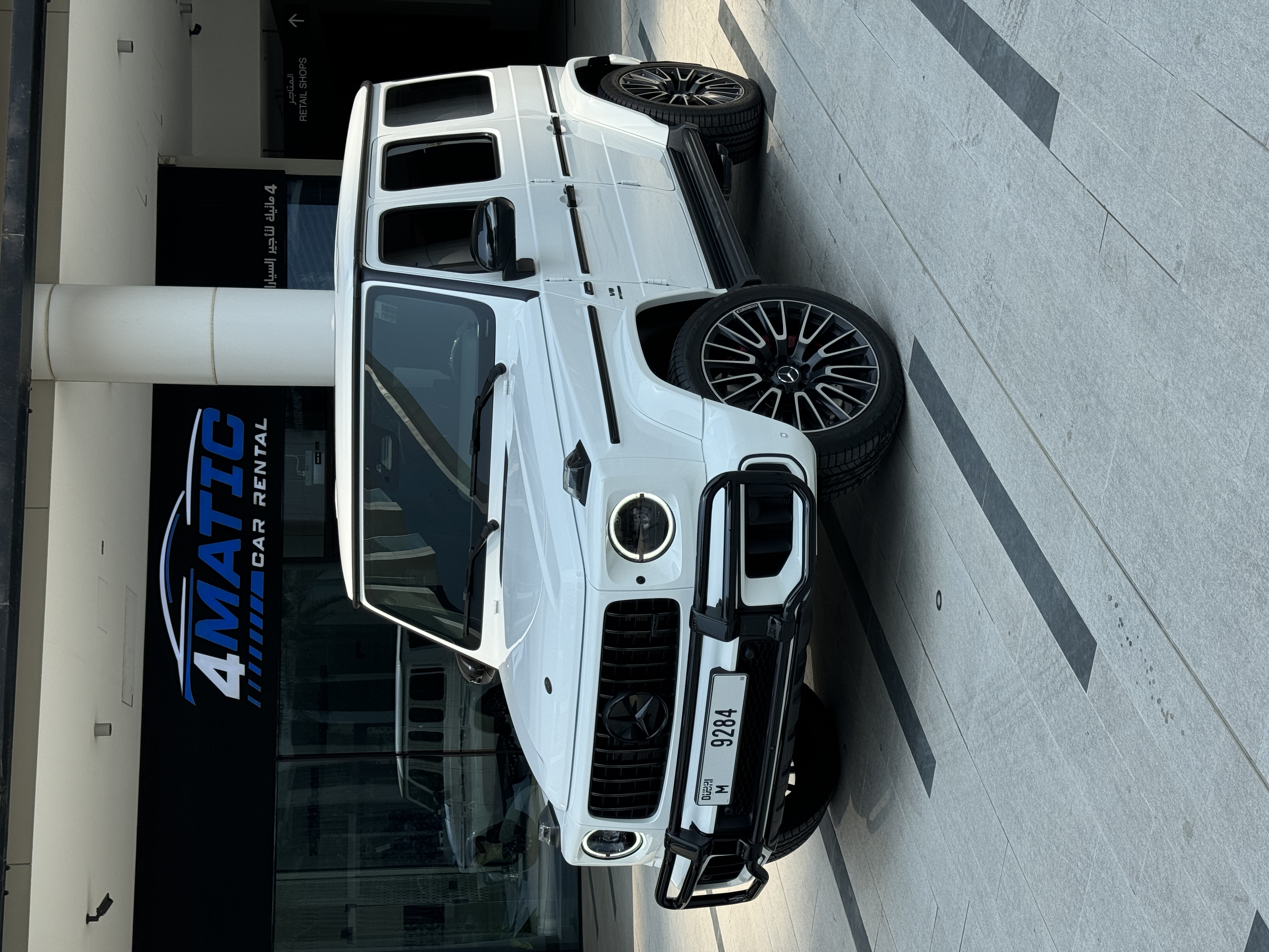 2025 Mercedes-AMG G63 White 2025 for rent in Dubai — thumbnail 1