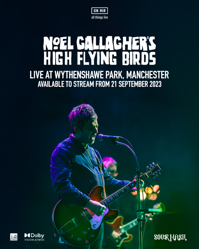 Noel Gallagher - approved live stream artwork