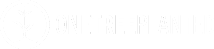 One Tree Planted Key Logo Long White