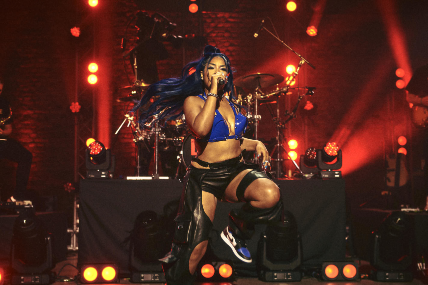 RRL Photo of Stefflon Don performing on stage
