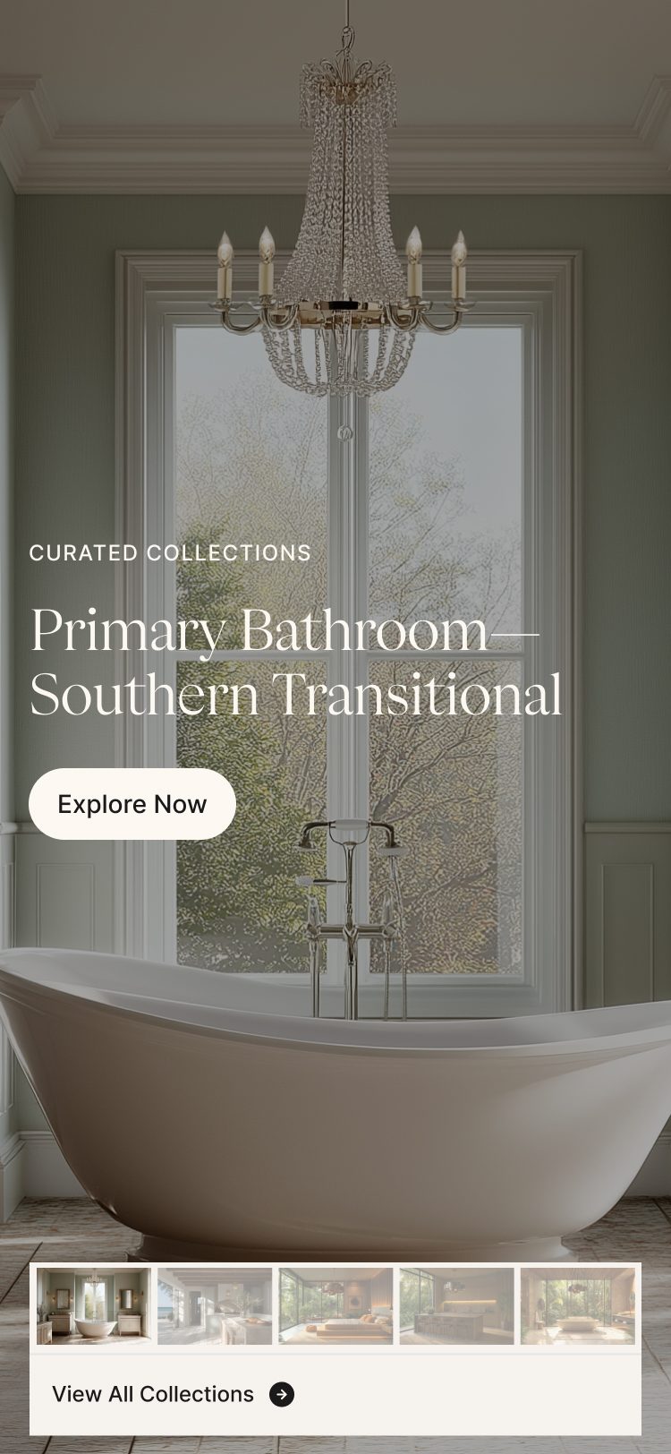 Primary Bathroom — Southern Transitional collection on mobile