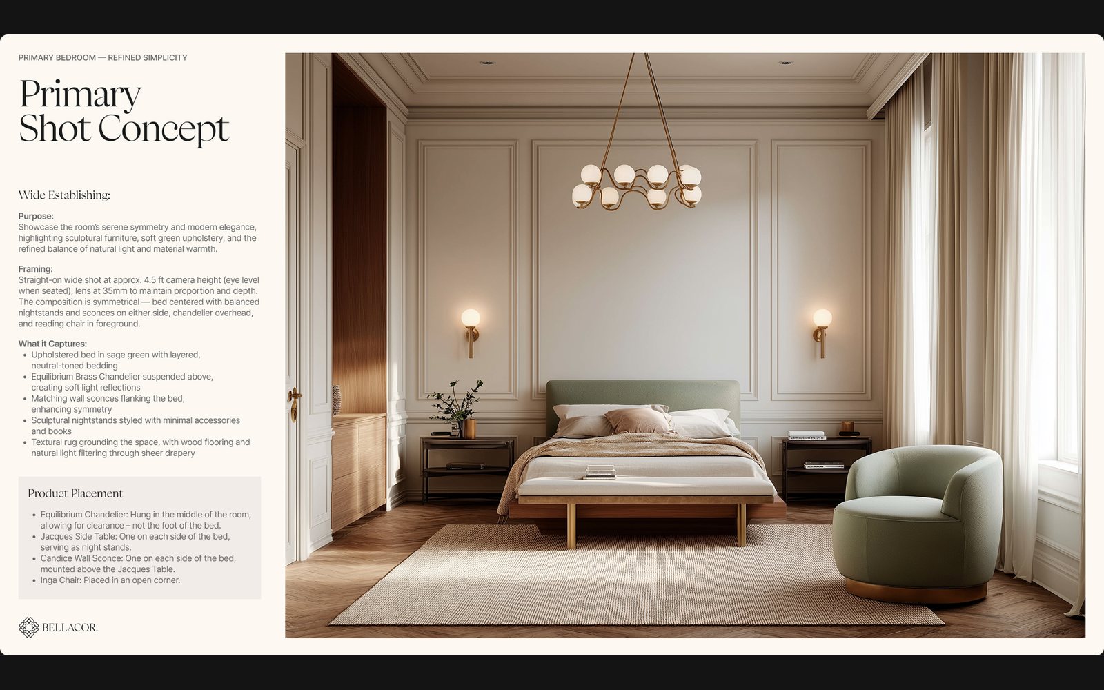 Primary Shot Concept — a bedroom
