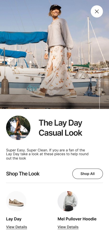 The Lay Day casual look