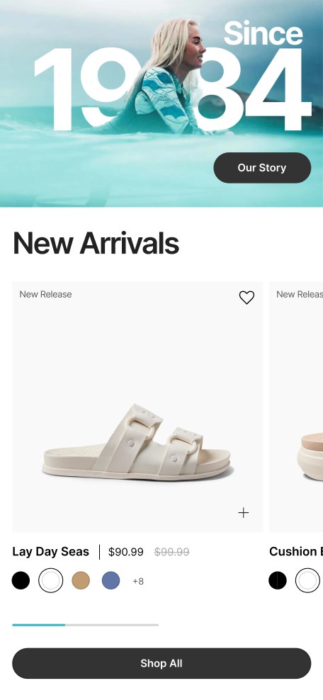 Since 1984 — new arrivals