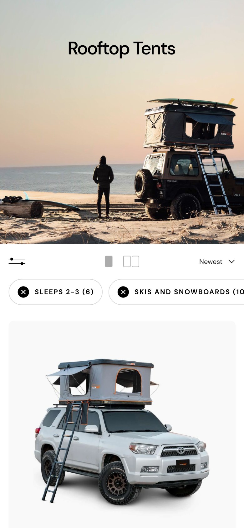 Rooftop tents