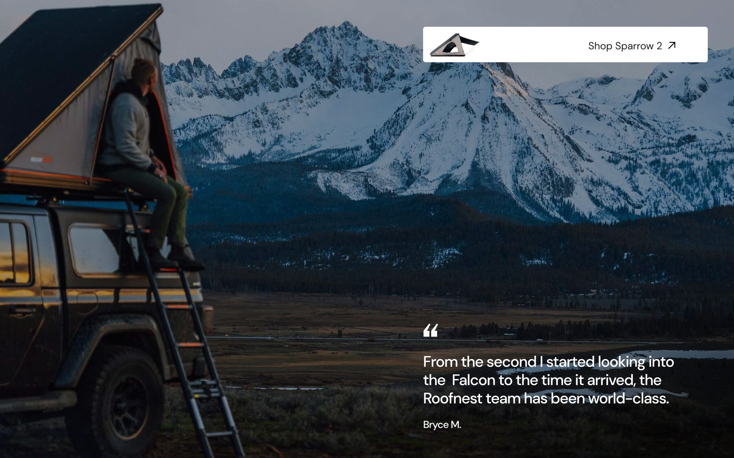Shop Sparrow 2 — customer quote