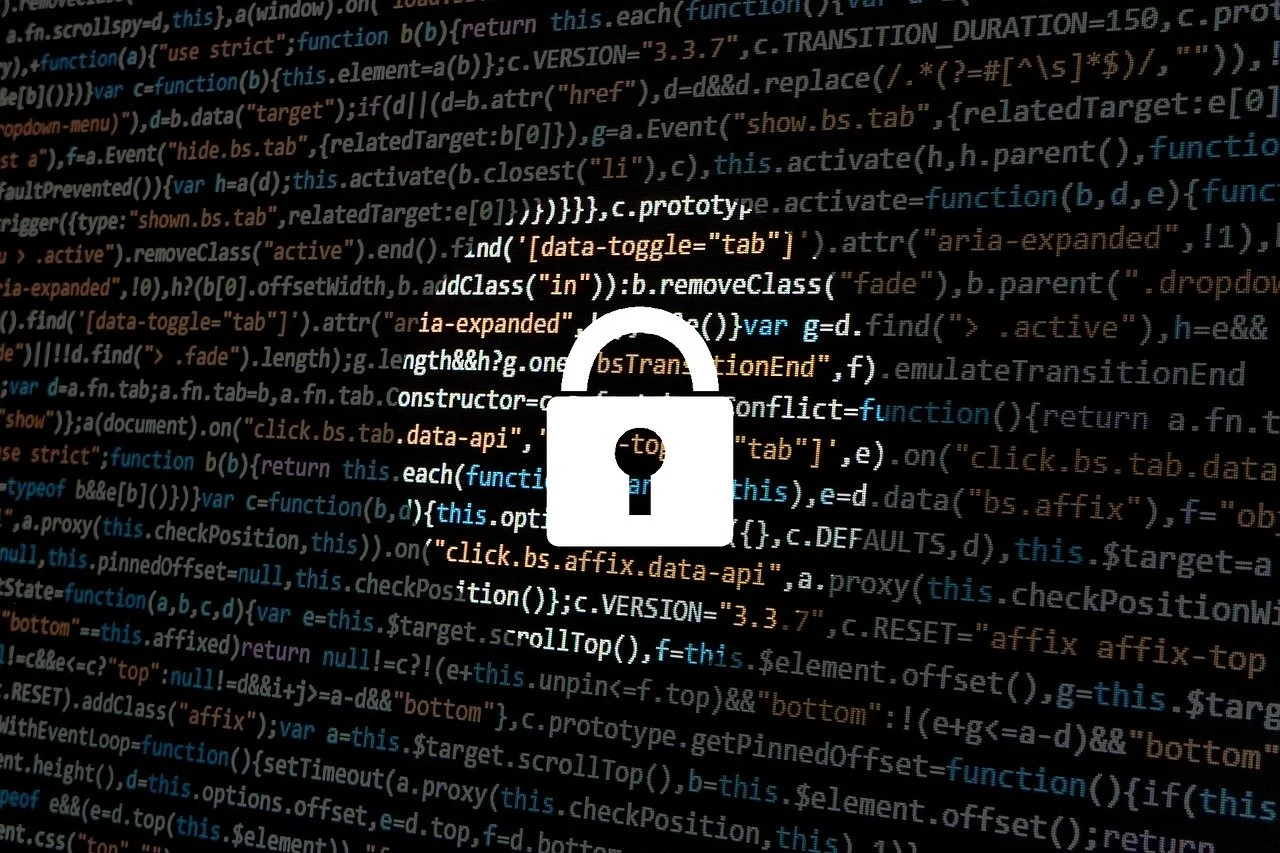 Picture of data with lock in front of it symbolizing Lei Geral de Prote��o de Dados Compliance