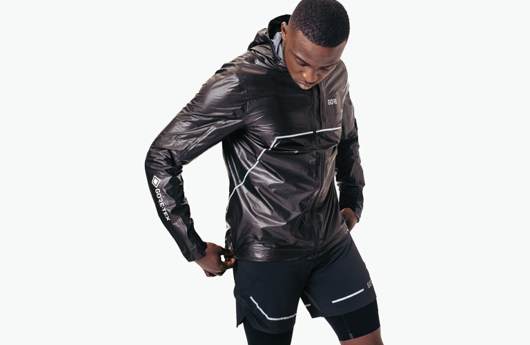 Mens waterproof store running jacket