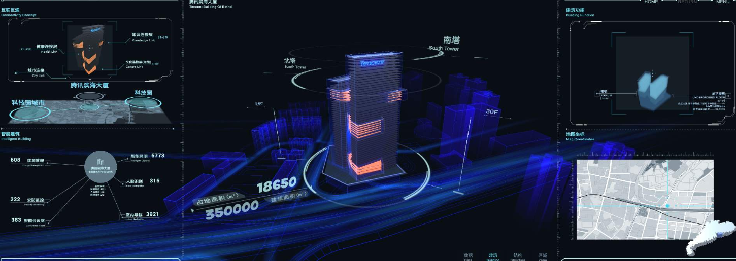 实时3D可视化在智慧园区的应用-3dcat实时渲染云平台