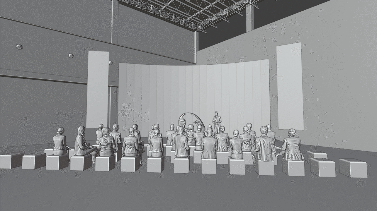 3DCAT实时渲染云的三维展厅