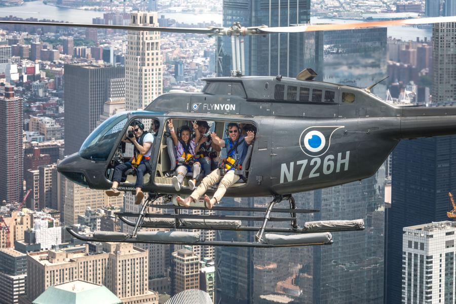 FlyNYON offers the most unique helicopter experience in New York City!
