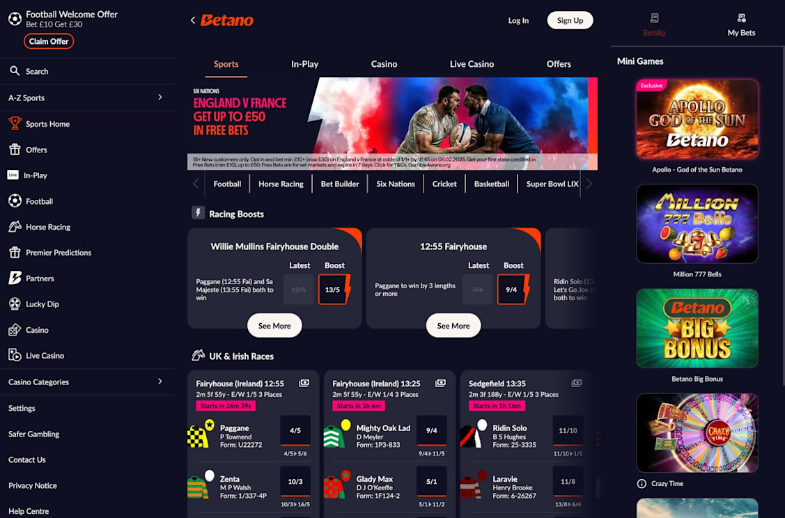 Betano Casino screenshot 3