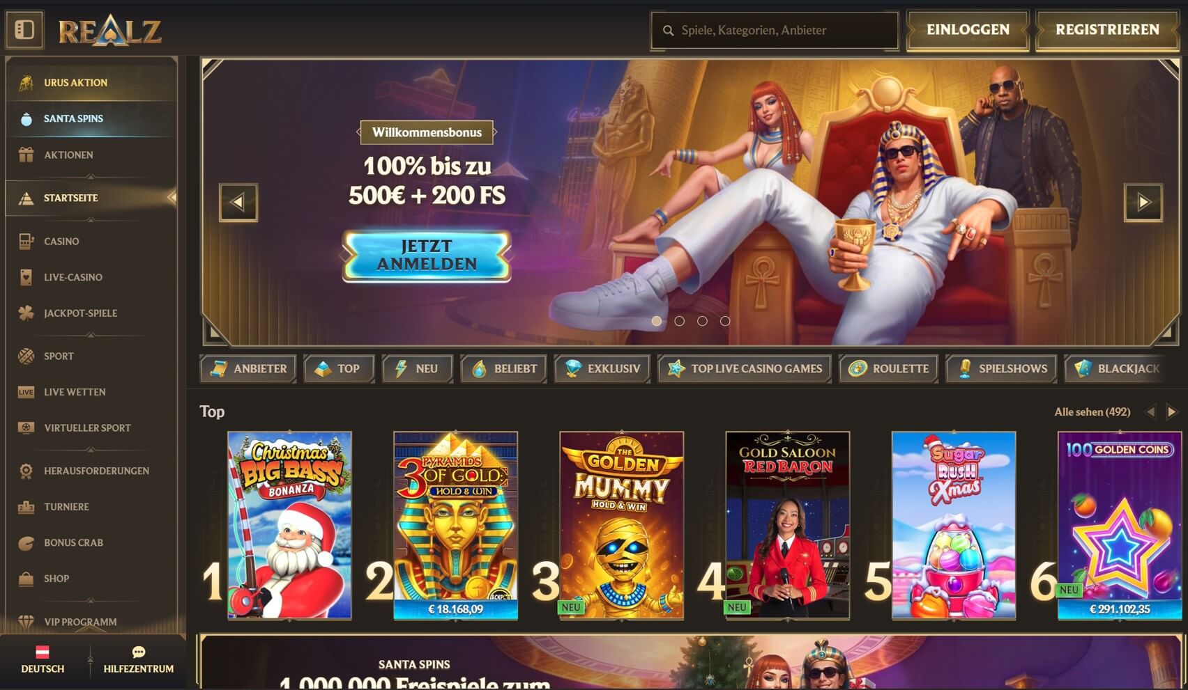 casino bonus canada