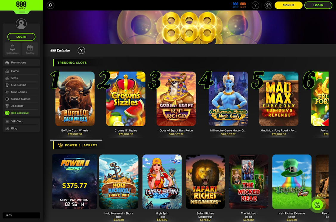 888 Casino screenshot 6
